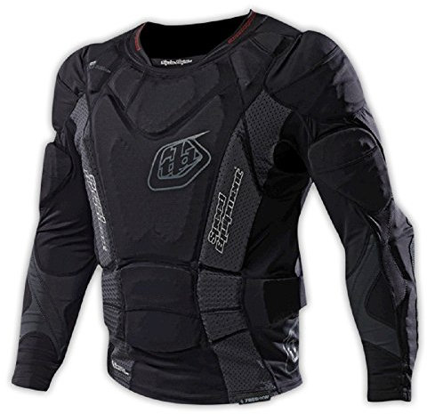 Troy Lee Designs Corpetto Protettivo a Manica Lunga UPL7855 HW LS con Protezioni Rimovibili per Ragazzi