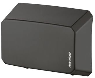 AIR-WOLF Händetrockner, B 32, Edelstahl, schwarz, Serie B