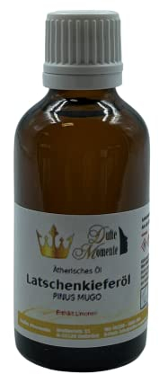 Dufte Momente | ätherisches Öl Latschenkiefer 50ml | naturrein | für Aufguss Duftlampe Diffusor und mehr | pur, ohne irgendwelche Zusatzstoffe | vegan
