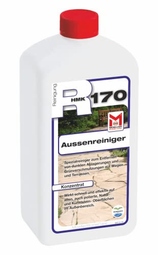 Moeller Stone Care - HMK R170 Aussenreiniger - 1 Liter - Spezialreiniger (Konzentrat) für Natur- und Kunststein-Oberflächen, Wegen- und Terrassen