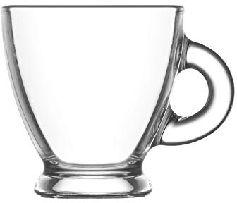 Acan Set de 6 Tazas de Cristal de 95 cl