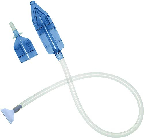 BÉABA - Minidoo, Aspiratore Nasale Manuale Neonati, Evolutivo grazie ai 2 Attacchi, 0-3 Mesi e + 3 Mesi, Filtra non lasciando tornare Liquidi in Bocca, Funziona con il fiato, Sterilizzabile