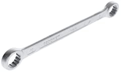 GEDORE Double-ended ring spanner, AF 8+10 mm, Straight, Flat, Slender, Bi-hex, UD profile, Spanner, 4 8x10
