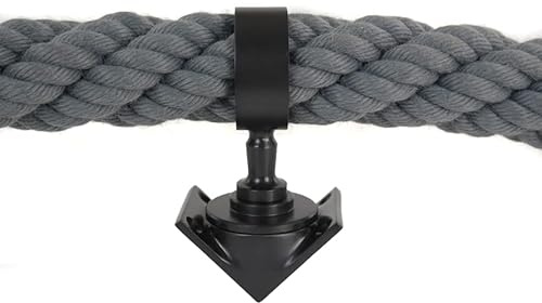 Seilinneneckträger bronziert 40mm Handlaufseil Treppenseil