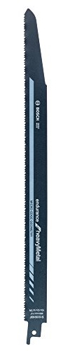 Bosch Accessories Professional 5 Stück Säbelsägeblatt S 1225 HBF Endurance for Heavy Metal (for Metall, 300 x 22 x 1,35 mm, Zubehör Säbelsäge)