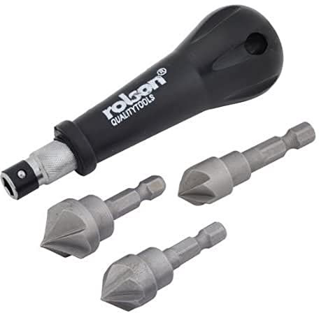 Rolson 48564 4 pc Countersink Set