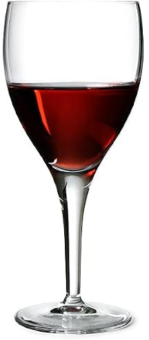 Luigi Bormioli T251 Michelangelo Wine Glasses, 340 mL (Pack of 24) | Elegant Italian glassware showcases exceptional clarity and resonance, elevating dinner service in busy commercial venues.