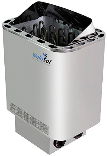 WelaSol® Saunaofen Nordex 9kW mit integrierter Steuerung, ohne Steine