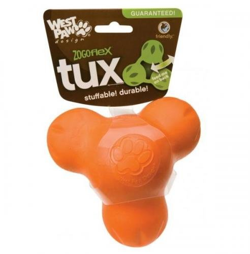 West Paw Tux 12 cm Lime, Hundespielzeug, Geschicklichkeitsspiel für Tiere