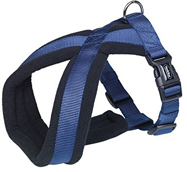 Nobby Komfort Geschirr Classic, blau Bauch: 45-70 cm, B: 25/50 mm, 1 Stück