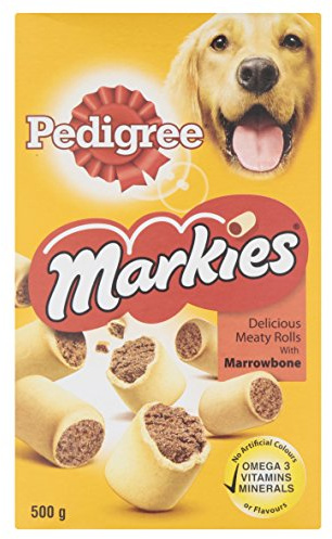 Pedigree Hundeleckerli Markies - Biscotti con osso di midollo, 500 g