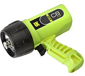 Underwater Kinetics C8 eLED (L2) Dive Light, Safety Yellow