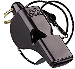 Fox 40 Miniaturpfeife, schwarz