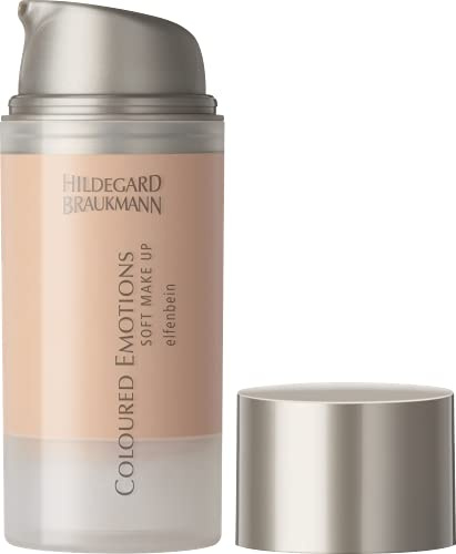 Hildegard Braukmann Coloured Emotions Soft Make-Up, Farbe Nr. 12, Elfenbein, 1er Pack (1 x 30 ml)