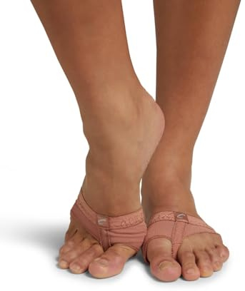Capezio Barely There footUndeez™ Ballet Shoes, Flexible Padded Ballet Shoe For The Appearance Of Dancing Barefoot, Supportive Ballet Dance Shoes For Barefoot Performances - Light Suntan, M (Medium)