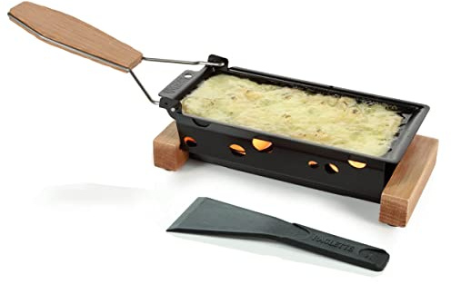 Boska Raclette Grilling Set - Partyclette To Go Set - Suitable for Cheese, Meat, Fish, and Vegetables - Portable Non-Stick - Dishwasher Safe Wedding Registry Items