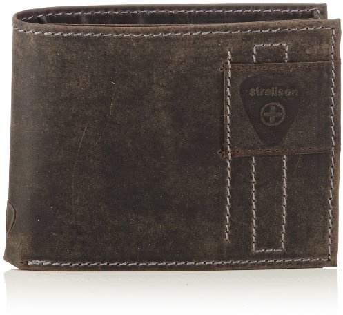 Strellson Richmond Billfold H6 4010001306 Herren Geldbörsen 10x12x1 cm (B x H x T),Braun (Dark Brown 702),10x12x1 cm (B x H x T)