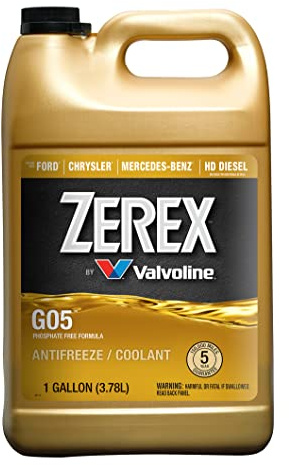 Zerex G05 Antifreeze Coolant Concentrate 1 Gallon