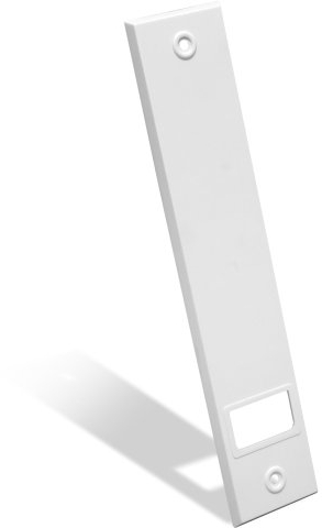 jarolift Placca Copriavvolgitore in Plastica, Distanza tra i Fori 260 mm, Bianco