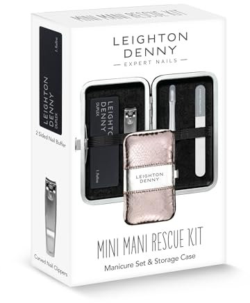 LEIGHTON DENNY Mini Mani Rescue Kit, Nail Care, Travel Kit