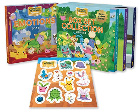 Pokémon Primers: Box Set Collection Volume 2: Opposites, Habitats, Emotions, and Types