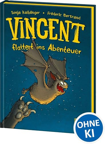 Vincent flattert ins Abenteuer (Band 1): Kinderbuch ab 7 Jahre - ausgezeichnet mit dem Lesekompass 2020 (Loewe Wow!, Band 1)
