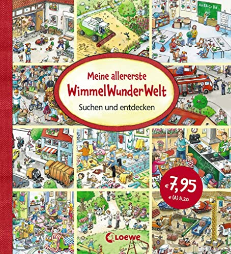 Meine allererste WimmelWunderWelt: Suchen und entdecken, Suchbuch für Kinder ab 2 Jahre