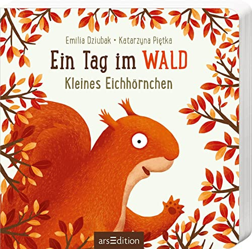 Ein Tag im Wald: Kleines Eichhörnchen: Erstes Pappbilderbuch zum Bilderbuchbeststeller Ein Jahr im Wald für Kinder ab 18 Monaten