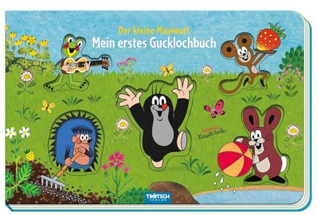 Trötsch Der kleine Maulwurf Mein erstes Gucklochbuch Pappenbuch: Beschäftigungsbuch Spielbuch Entdeckerbuch