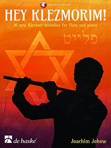 Hey Klezmorim!. Flöte mit Begleitung. Enthält Einzelstimme und Online-Audio