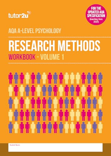 tutor2u Research Methods Workbook Volume 1 for AQA A-Level Psychology - 2025 Edition