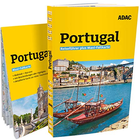 ADAC Reiseführer plus Portugal: Mit Maxi-Faltkarte und praktischer Spiralbindung
