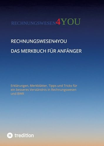 Rechnungswesen4you - Das Merkbuch für Anfänger: Erklärungen, Merkblätter, Tipps und Tricks für einfaches Verstehen in Rechnungswesen und BWR (Fachbuch BWR)