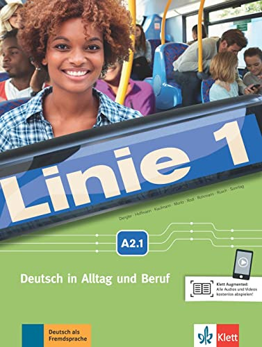 Linie 1 a2.1, libro del alumno y libro de ejercicios + dvd-rom: Kurs- und Ubungsbuch A2.1 mit DVD-Rom (SIN COLECCION [ versión en alemán]: Deutsch in Alltag und Beruf
