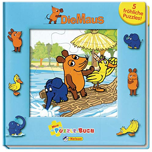 Die Maus - Mein Puzzle-Buch: 5 fröhliche Puzzles!