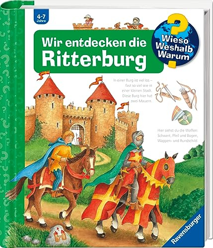 Wieso? Weshalb? Warum?, Band 11 - Wir entdecken die Ritterburg (Sachbuch ab 4 Jahre - mit Klappen) (Kernreihe, 11)