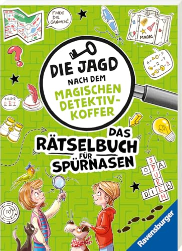 Ravensburger Die Jagd nach dem magischen Detektivkoffer: Das Rätselbuch für Spürnasen