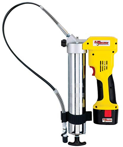 Lumax LX-1176 Handyluber 12V Akku-Fettpresse mit 2 Batterien, 7000 Psi