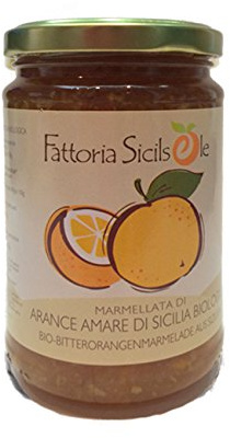 6 vasetti di marmellata con arance amare BIO