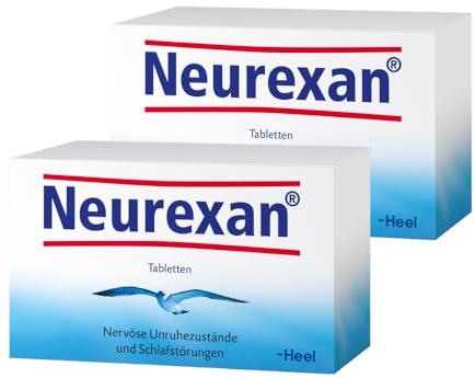 Neurexan 500 Tabletten – Die natürliche Alternative zu Schlaftabletten | Einschlafhilfe bei nervöser Unruhe und Schlafstörungen | Beruhigt und entspannt am Tag - fördert den Schlaf in der Nacht