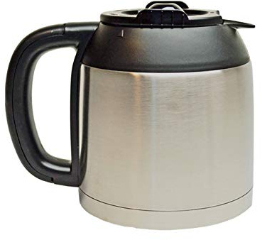 Domo Cafetière de Rechange en INOX pour Machine à café 1,2 L
