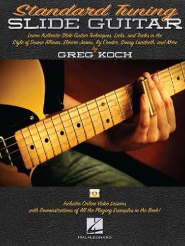 Standard Tuning Slide Guitar. Includes Media Online: Book with Online Video Lessons