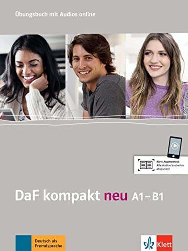 DaF kompakt neu A1–B1: Übungsbuch mit Audios
