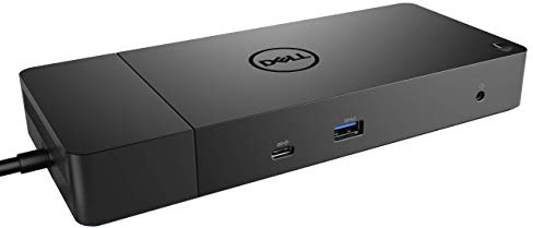 Dell WD19 130W Docking Station (with 90W Power Delivery) USB-C, HDMI, Dual DisplayPort, Black Bundle 452-BCYT D6000 Universal Dock, Black, Single