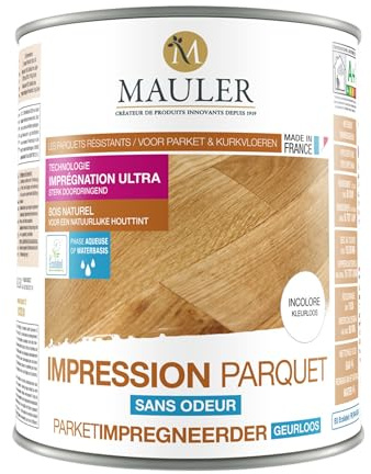 Imprimación para madera: aísla la base para el sellado - incoloro 1L MAULER