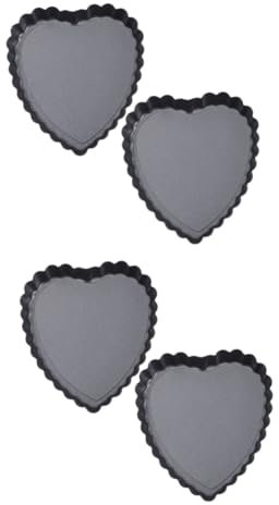 TOPBATHY 4 Stück Backform mit Antihaftbeschichtung Schokoladenpfanne Kuchen Backblech afternoon tea antihaft backblech Gummiformen Backformen Backblech für die Küche Backform für die Küche