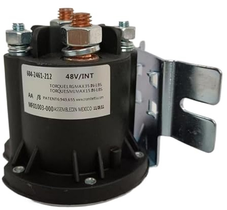 CURZLERH 684 2461 212 12V 24V 36V 48V INT Pompe Contacteur Ascenseur Solénoïde Relais for Transpalette Pièces Tracteur Caravane Camping(48V)