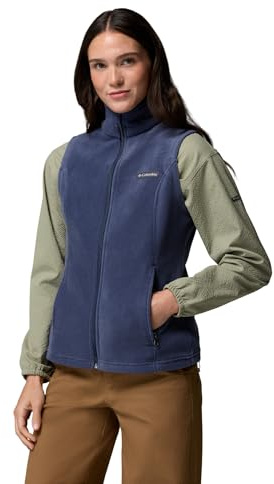 Columbia Women's Benton Springs Fleece Vest, Nocturnal, X-Small