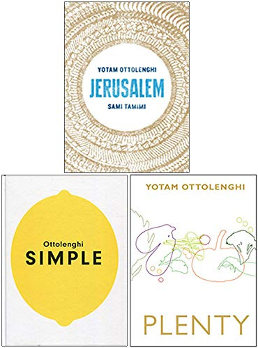 Jerusalem, Ottolenghi SIMPLE, Plenty 3 Books Collection Set