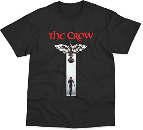 Postees The Crow Movie Poster Inspired T-Shirt | Direct To Gartment Printed